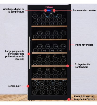 Cave de service 121 bouteilles