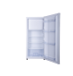 Réfrigérateur 166L net. Classe A+ compartiment congélateur, 2 clayettes verre