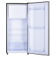 Réfrigérateur 166L net. Classe A++ compartiment congélateur, 2 clayettes verre. Coloris inox