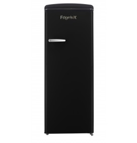 Réfrigérateur armoire, 214L, classe A++, gamme rétro, 3 clayettes verre. Coloris noir