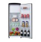 Réfrigérateur armoire, 214L, classe A++, gamme rétro, 3 clayettes verre. Coloris noir