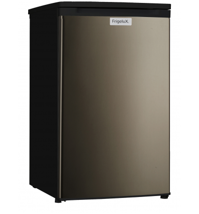 Réfrigérateur table top 118L, Classe A++, couleur noir et porte inox, 1 clayette verre