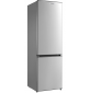 Combiné 254L, classe A+, coloris inox, 3 clayettes en verre