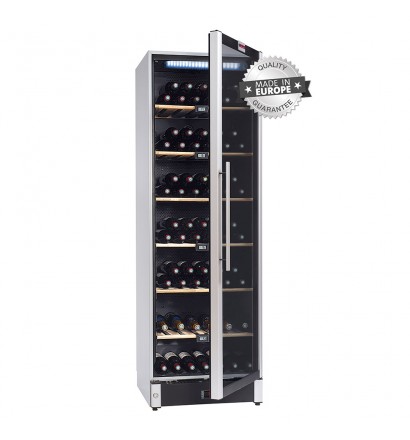 CAVE A VIN multi-zones porte vitrée 195 blles CONTEMPRO185