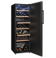 CAVE A VIN 1 PORTE PLEINE 147 BOUTEILLES, NOIR