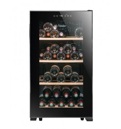 CAVE 52 BOUTEILLES, CLASSE F, NOIR La Sommelière LS52BLACK
