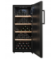 CAVE A VIN 1 PORTE PLEINE 116 BOUTEILLES, NOIR, CLASSE E CTPNE120E