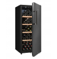 CAVE A VIN 1 PORTE PLEINE 116 BOUTEILLES, NOIR, CLASSE E CTPNE120E