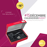 Calendrier Avent Vinokado 15/12 promo coffret sommelier